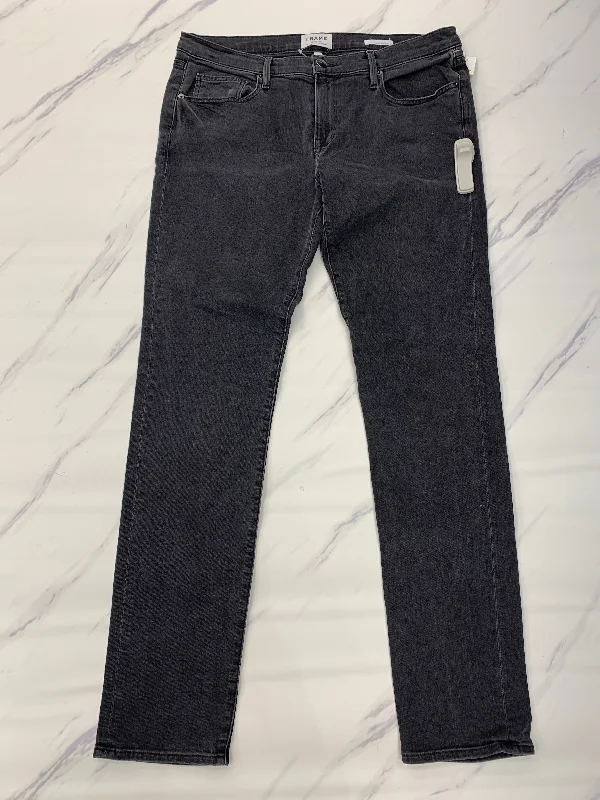 Jeans Skinny By Frame In Black, Size: 14