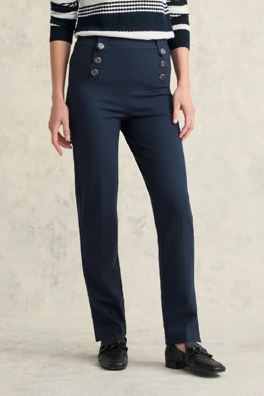 Tapered Sailor Ponte Pant