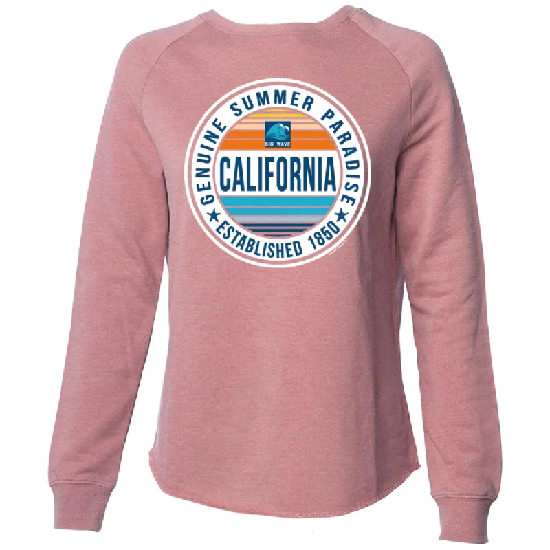 California Summer Paradise Super Soft Crewneck Sweater